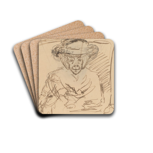 Countess of Huntingdon by Benjamin West Drink Coasters - set of 4