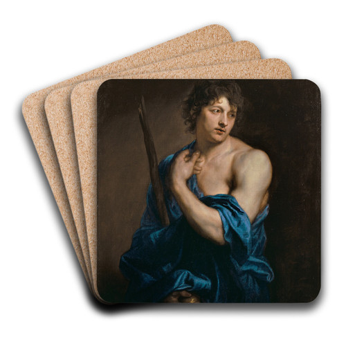 Paris by Anthony van Dyck Art Drink Coaster set