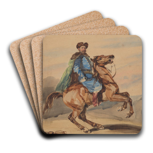 Hetman by Piotr Michaowski Art Drink Coaster set