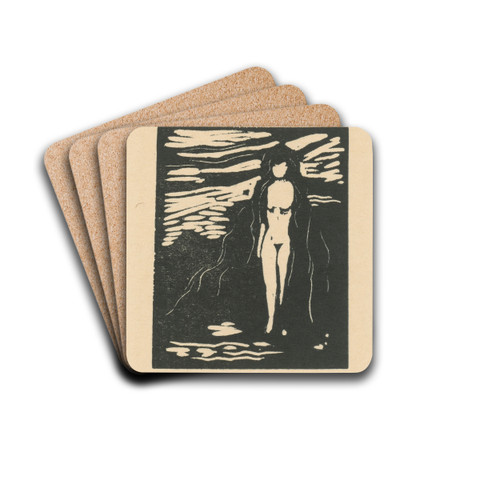 Akt by Mikul Galanda Drink Coasters - set of 4