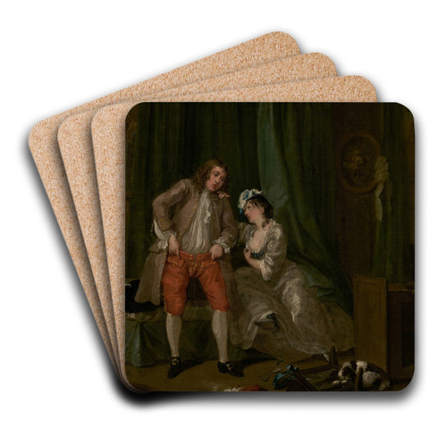 After by William Hogarth Art Drink Coaster set
