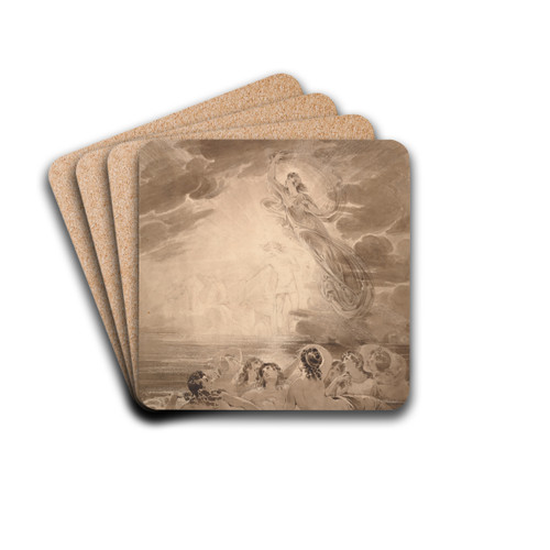 Helios by William Pitts Drink Coasters - set of 4