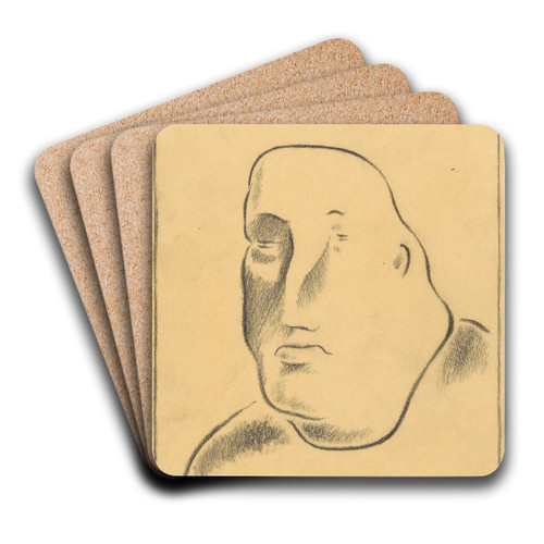 Verwaltungsrat by Karl Wiener Art Drink Coaster set