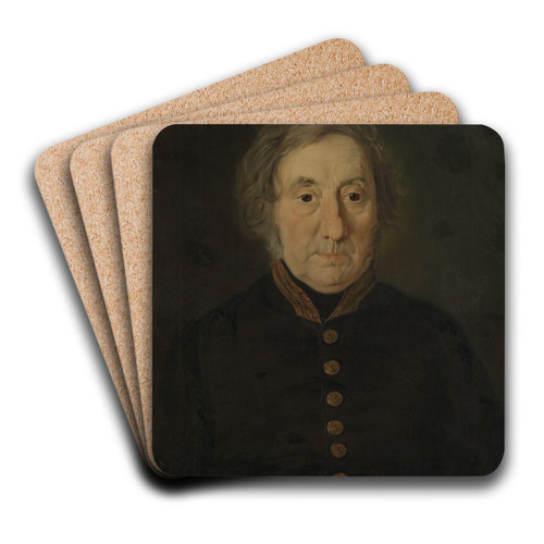 Portrait of County Court Judge Thomas H. Minichen by Matthias Stoltenberg Art Drink Coaster set