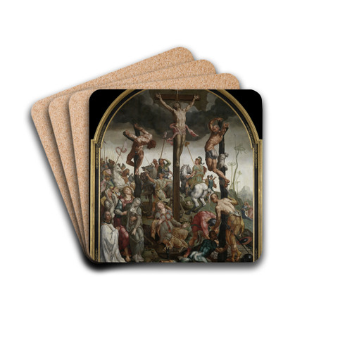 Calvary by Maarten Van Heemskerck Drink Coasters - set of 4