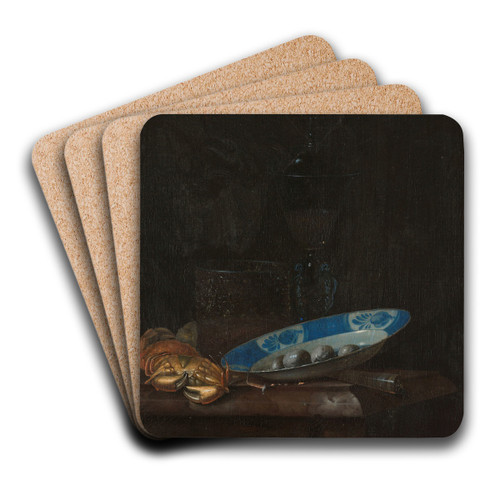 Still Life by Pieter Gallis Art Drink Coaster set