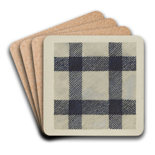 Shaker Bedspread by George Constantine Art Drink Coaster set