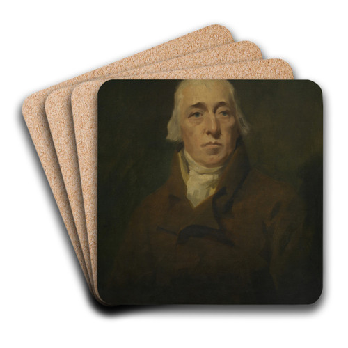 Portrait of Alexander Edgar by Sir Henry Raeburn Art Drink Coaster set