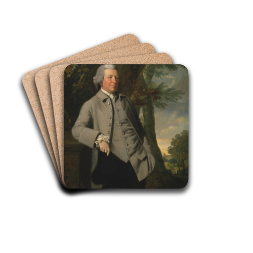 A Country Gentleman by Henry Walton Drink Coasters - set of 4