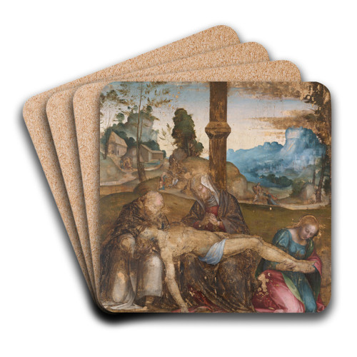 Piet by Giovanni di Lorenzo Larciani Art Drink Coaster set