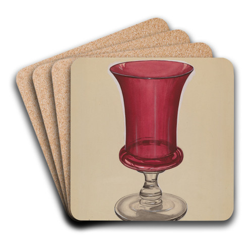 Vase by John Dana Art Drink Coaster set