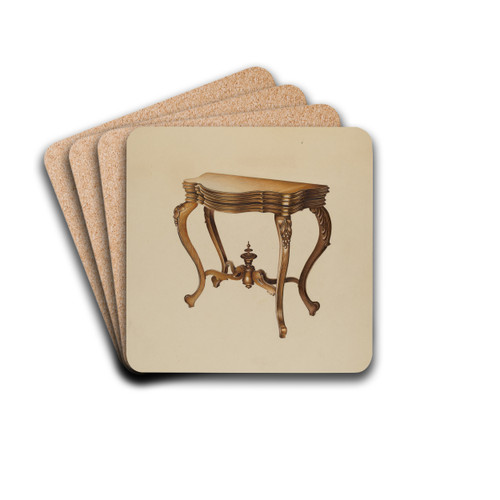 Console Table by Robert Pohle Drink Coasters - set of 4