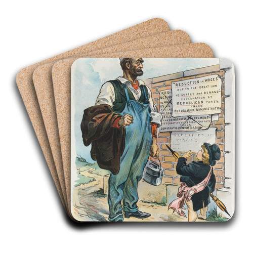 A puzzling phenomenon by Udo Keppler Art Drink Coaster set