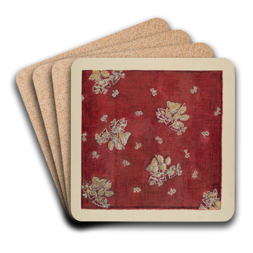 Calico by Marie Lutrell Art Drink Coaster set