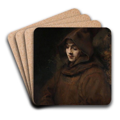 Titus in a Monks Habit by Rembrandt van Rijn Art Drink Coaster set