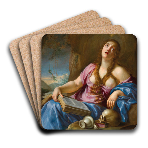 Saint Mary Magdalen by Cesare Dandini Art Drink Coaster set
