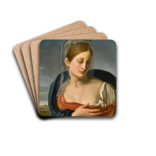 TheMadonnaAnnunciate by Friedrich von Olivier Drink Coasters - set of 4