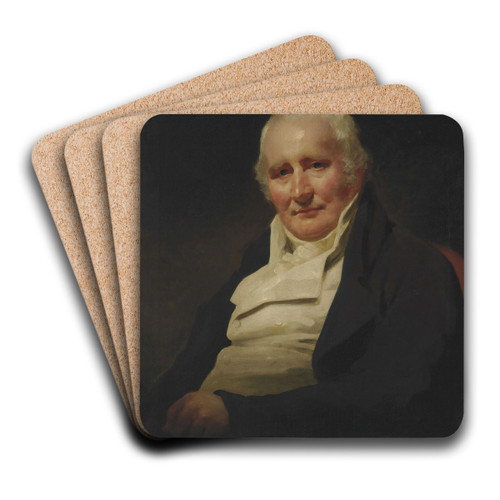 Portrait Of Mr. Spottiswood by Sir Henry Raeburn Art Drink Coaster set