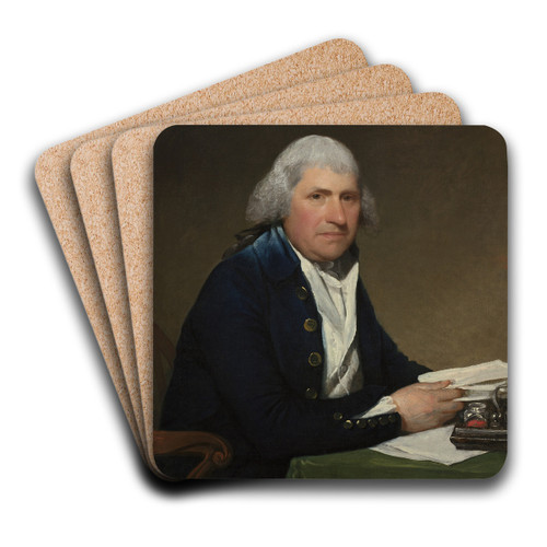 Richard Yates by Gilbert Stuart Art Drink Coaster set