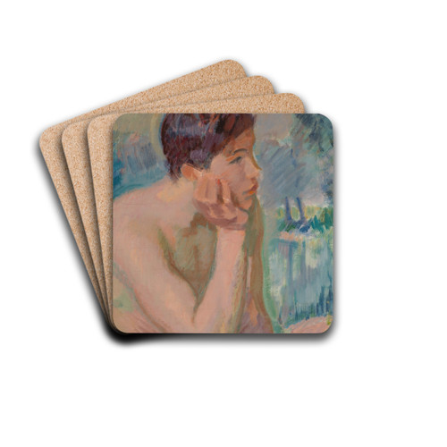 Lost in Thoughts by Magnus Enckell Drink Coasters - set of 4