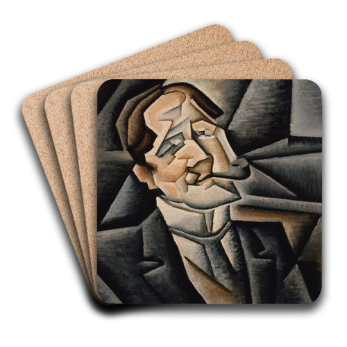 Juan Legua by Juan Gris Art Drink Coaster set