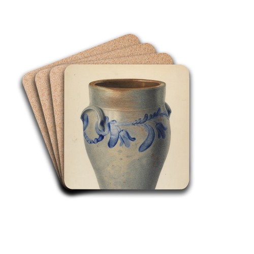 Crock by Nicholas Amantea Drink Coasters - set of 4