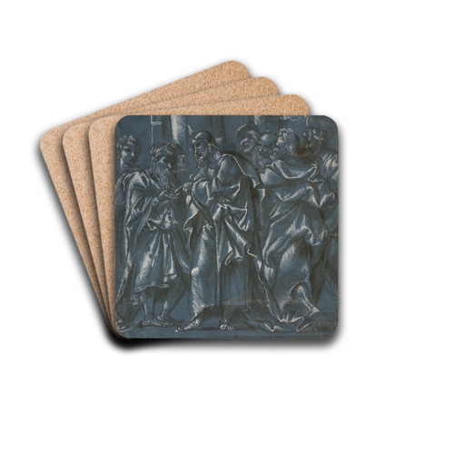Skattens mnt by Domenico Campagnola Drink Coasters - set of 4