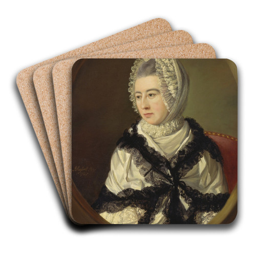 Portrait of a Lady by John Russell Art Drink Coaster set