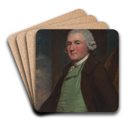 A Man Called Mr. Cross by George Romney Art Drink Coaster set A Man Called Mr. Cross by George Romney Art Drink Coaster set