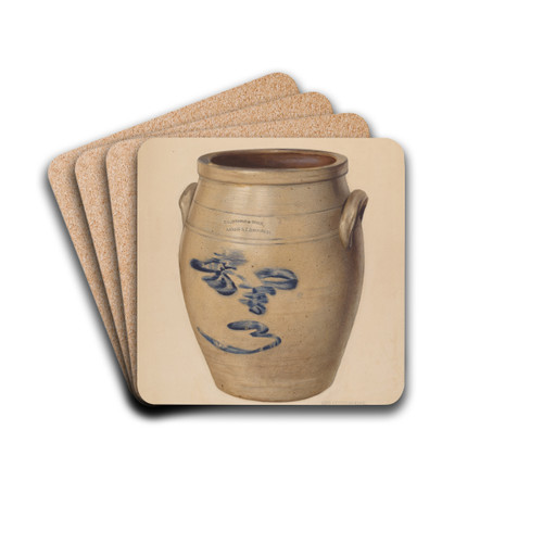 Crock by George Loughridge Drink Coasters - set of 4