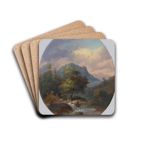 Tatra Landscape by Pal Bhm Drink Coasters - set of 4