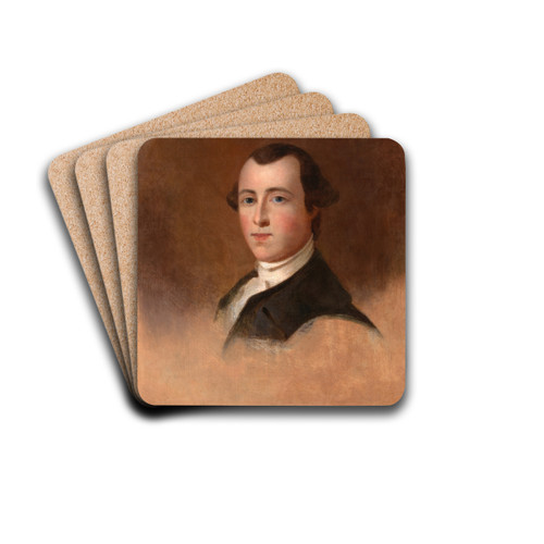 Thomas Heyward, Jr. by Thomas Sully Drink Coasters - set of 4 Thomas Heyward, Jr. by Thomas Sully Drink Coasters - set of 4