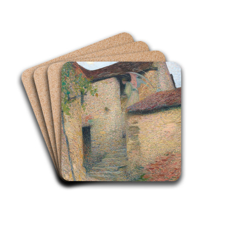 Charit by Henri Martin Drink Coasters - set of 4 Charit by Henri Martin Drink Coasters - set of 4