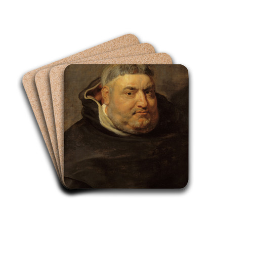 Dominican friar by Peter Paul Rubens Drink Coasters - set of 4