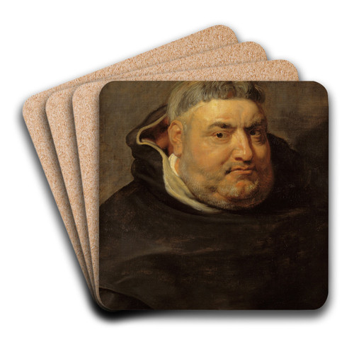 Dominican friar by Peter Paul Rubens Art Drink Coaster set