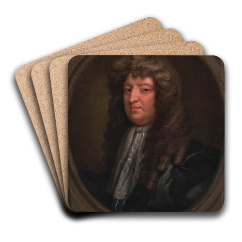 Samuel Butler by Gerard Soest Art Drink Coaster set