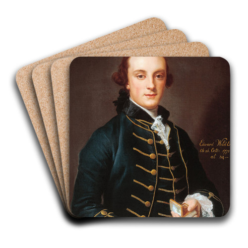Edward Weld by Pompeo Batoni Art Drink Coaster set