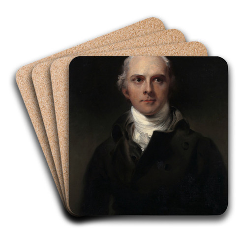 Samuel Lysons by Sir Thomas Lawrence Art Drink Coaster set