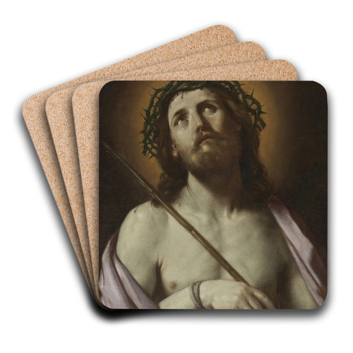 Ecce Homo by Guido Reni Art Drink Coaster set