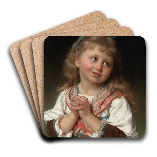 May I by mile Munier Art Drink Coaster set