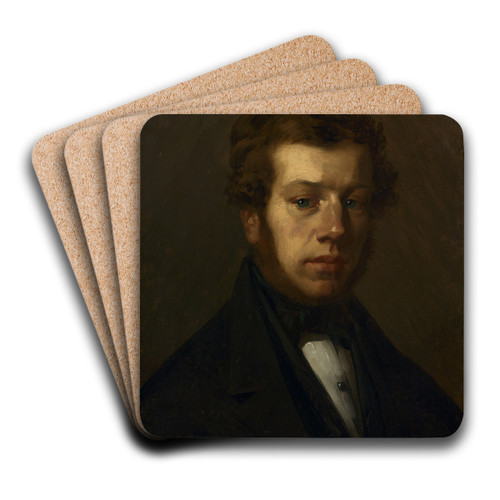 Monsieur Martin by Jean-Franois Millet Art Drink Coaster set