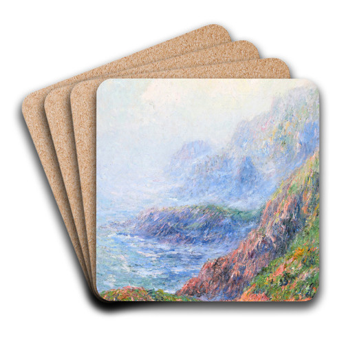 Matine brumeuse  Ouessant by Henry Moret Art Drink Coaster set
