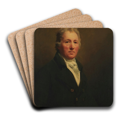 William Forsyth (17491814) by Sir Henry Raeburn Art Drink Coaster set