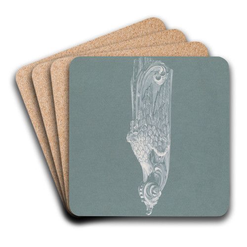 Figurehead - Eagle by Frances Cohen Art Drink Coaster set