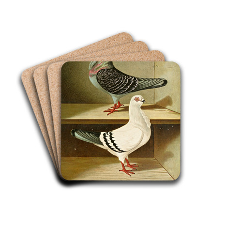 Italienisches Mvchen by Gustav Prtz Drink Coasters - set of 4