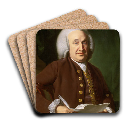 Harrison Gray by John Singleton Copley Art Drink Coaster set Harrison Gray by John Singleton Copley Art Drink Coaster set