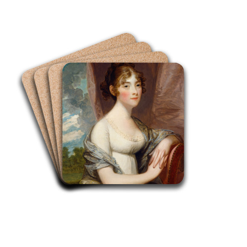 Ann Barry by Gilbert Stuart Drink Coasters - set of 4