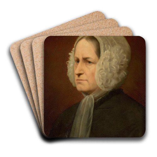 Portrait of Ra Branicka by Ary Scheffer Art Drink Coaster set