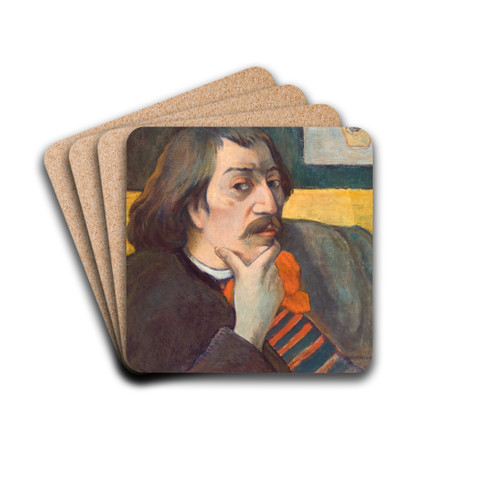 Self Portrait by Paul Gauguin Drink Coasters - set of 4