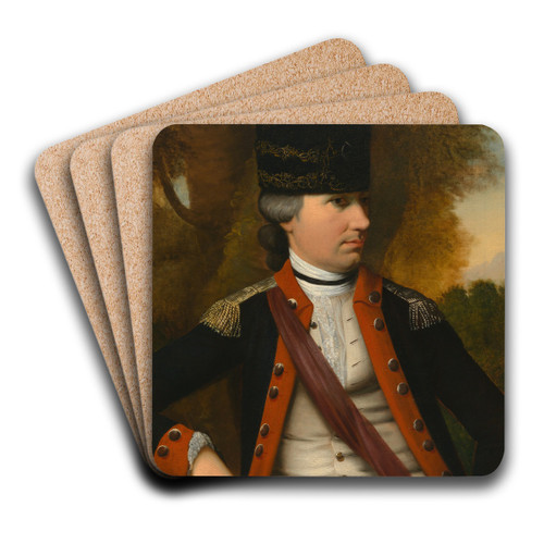 Charles Cotesworth Pinckney by Henry Benbridge Art Drink Coaster set